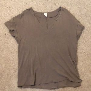 Free people v-neck tee